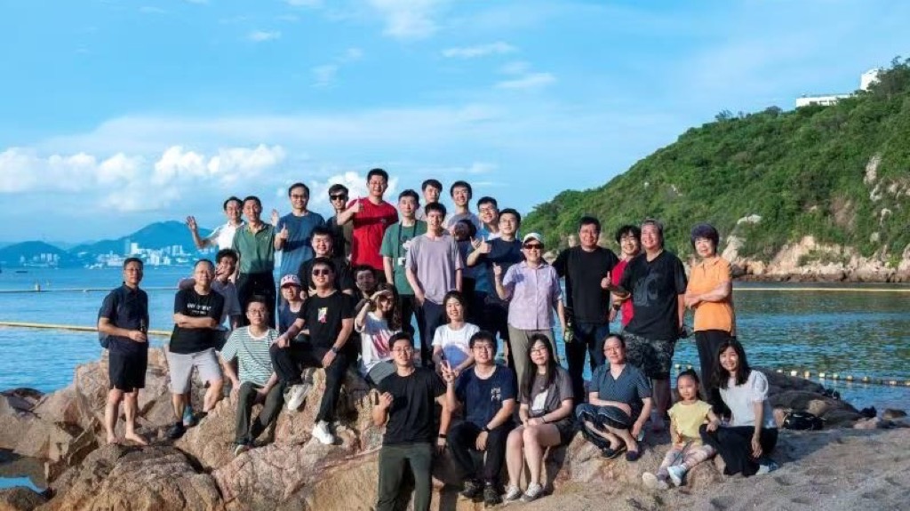 Group Photo on Beach